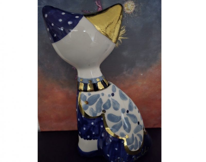 Urn "Prince" in Fine Ceramic - unique piece - Image 2