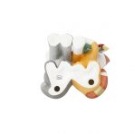 Rosina Wachtmeister Porzellankatzen "Mazzo di fiori" – Bild 3