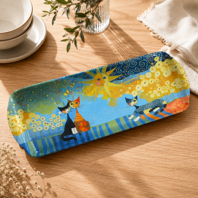 Brett Dolce Vita Rosina Wachtmeister Schmales Melamintablett "Dolce Vita" – Bild 1