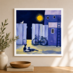Rosina Wachtmeister Kunstdruck "Luna piena"
