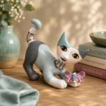 Rosina Wachtmeister Porzellankatze "Melitina"