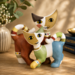Rosina Wachtmeister Porzellankatze „Mio e Bea“