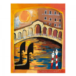 Rosina Wachtmeister Kunstdruck "Ponte di Rialto"