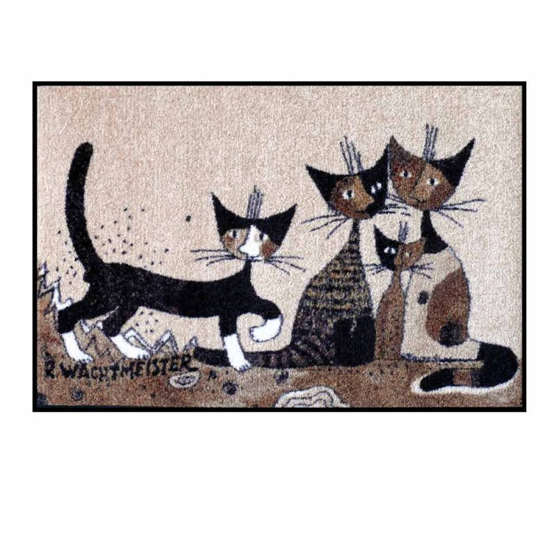 Floor Mat Design "Serafino & Friends" 35x120cm - Image 1
