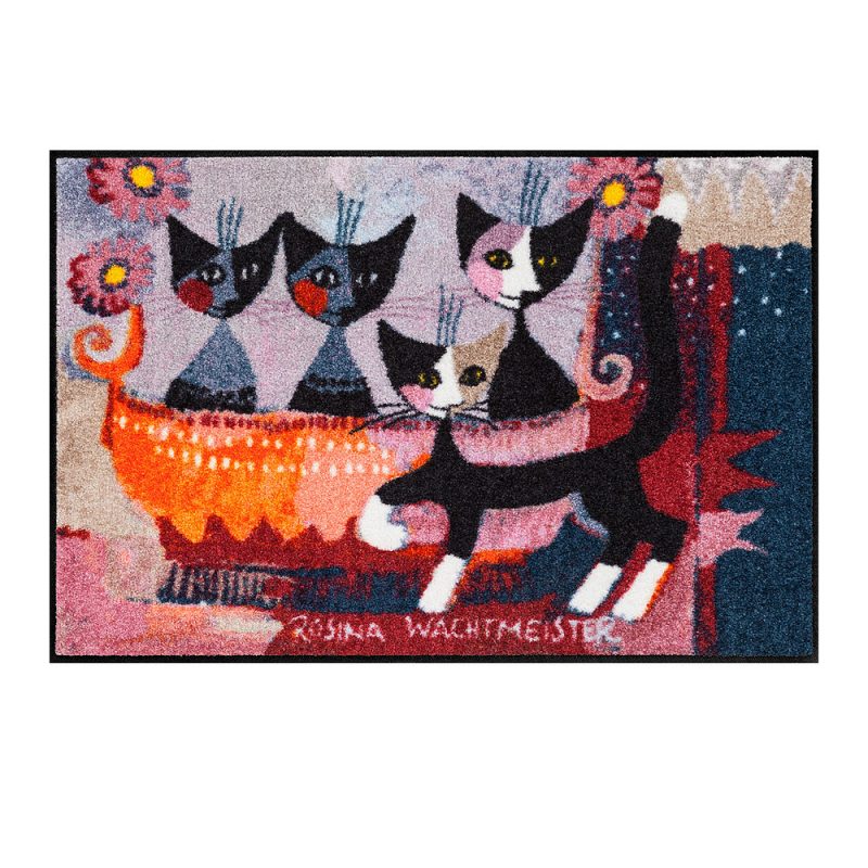 Floor Mat Design "Mia famiglia" 50x75cm - Image 1