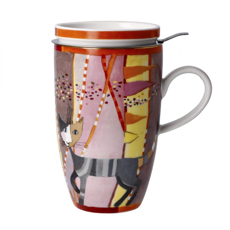 Rosina Wachtmeister Teetasse mit Deckel und Sieb Sottosopra – Bild 4