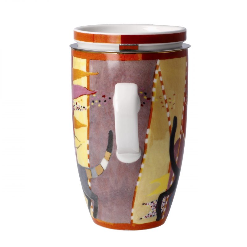 Rosina Wachtmeister Teetasse mit Deckel und Sieb Sottosopra – Bild 3