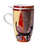 Tea cup with lid and strainer Rosina Wachtmeister - Sottosopra - Image 2
