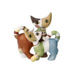 Rosina Wachtmeister Porzellankatze „Mio e Bea“