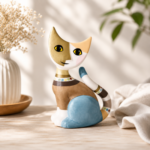 Rosina Wachtmeister Porzellankatze „Nero“