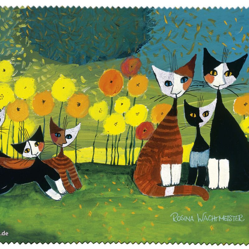 Rosina Wachtmeister Brillenputztuch "All together" aus Mikrofaser