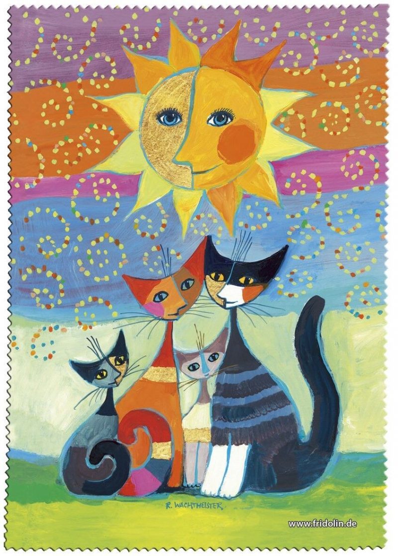 Rosina Wachtmeister Brillenputztuch "Momenti di felicita" aus Mikrofaser – Bild 1