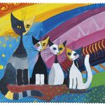 Rosina Wachtmeister Brillenputztuch "Under the rainbow" aus Mikrofaser