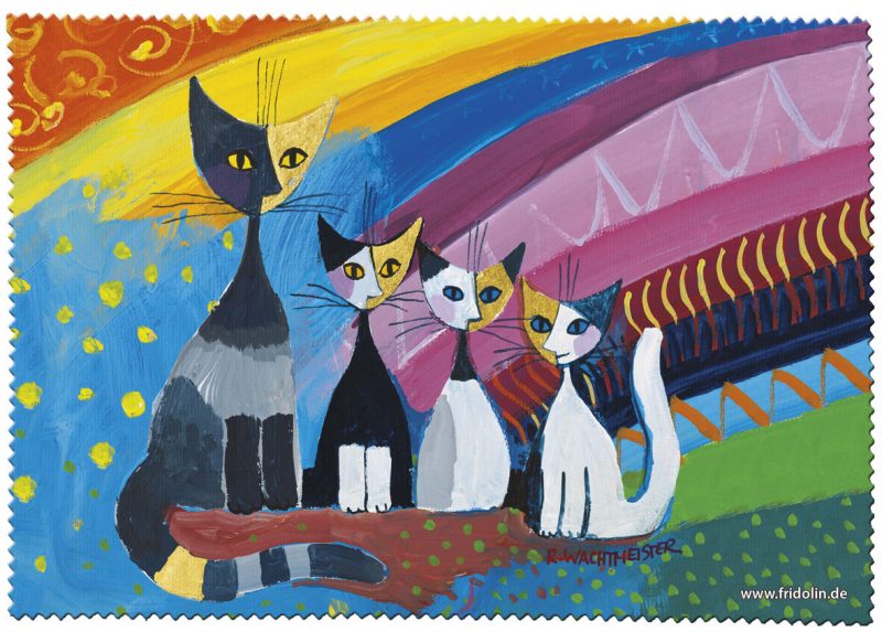 Rosina Wachtmeister Brillenputztuch "Under the rainbow" aus Mikrofaser – Bild 1