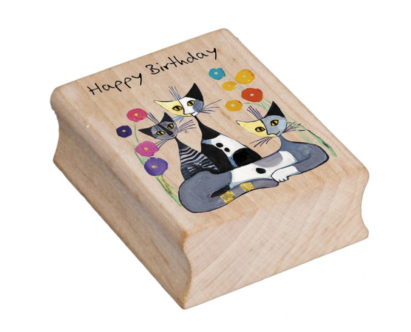 Rosina Wachtmeister Stempel, Tea Time Happy Birthday – Bild 1
