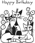 Stamp,Tea Time, Rosina Wachtmeister - Image 2