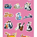 Rosina Wachtmeister Art Sticker 5-Bögen