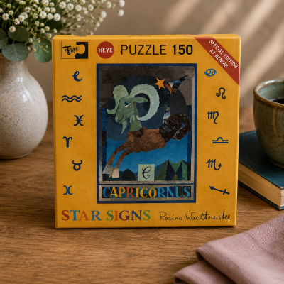 Puzzle Steinbock Rosina Wachtmeister: Sternzeichen Puzzle 150 Teile Steinbock – Bild 1