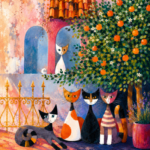Rosina Wachtmeister Kunstdruck Bild Vita Familiare 50x60cm