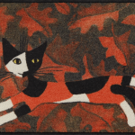 Rosina Wachtmeister Fußmatte Design "Danza delle Foglie" 50x75cm NEU