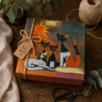 Rosina Wachtmeister Geschenkkartons "Orange" 7er