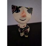 Rosina Wachtmeister Urne "Rosalba beige" aus Feinkeramik - Unikat