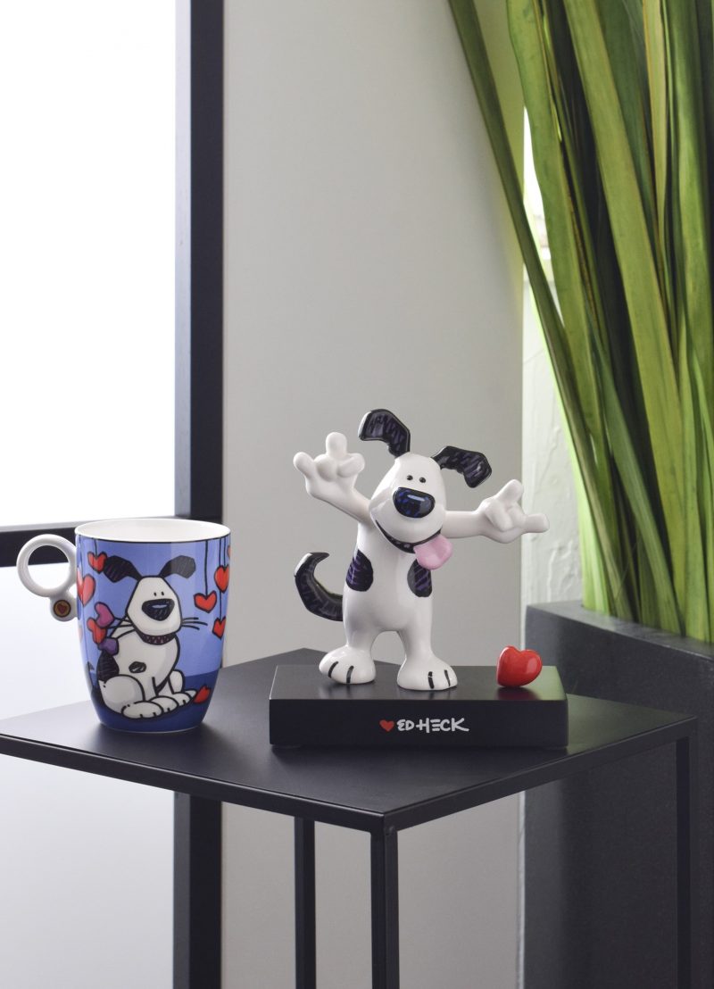 Künstlertasse Ed Heck Love Dog – Bild 7