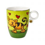 Künstlertasse Ed Heck Love Cat