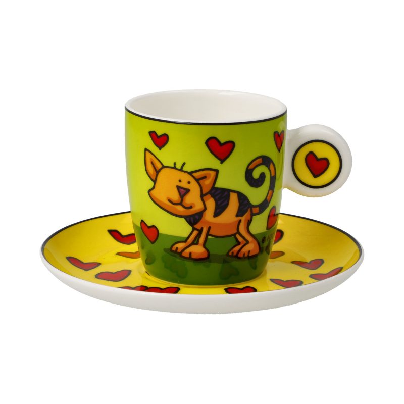 Espressotasse Ed Heck Love Cat – Bild 1