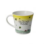 Coffee-/Tea Mug Der kleine Yogi "Glückstasse"