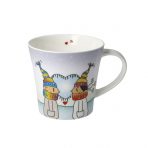 Coffee-/Tea Mug Der kleine Yogi "Herz erwärmt"