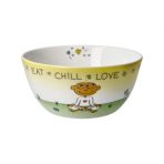 Schale Der kleine Yogi Eat Chill Love