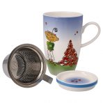 Teetasse mit Deckel und Sieb Der kleine Yogi Für Dich gesammelt - Image 2