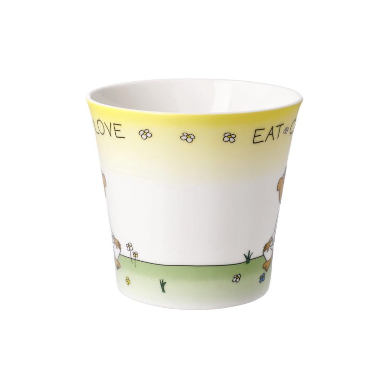 Coffee-/Tea Mug Der kleine Yogi "Eat Chill Love" – Bild 3