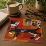 Rosina Wachtmeister Brillenputztuch "Ivano with Mouse" aus Mikrofaser