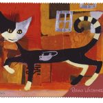 Rosina Wachtmeister Brillenputztuch "Ivano with Mouse" aus Mikrofaser