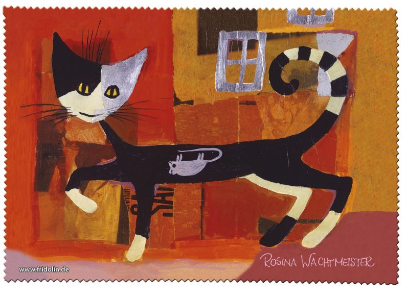 Rosina Wachtmeister Brillenputztuch "Ivano with Mouse" aus Mikrofaser – Bild 1