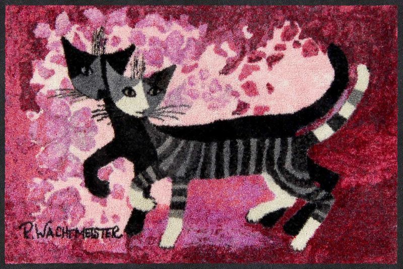 rosa Rosina Wachtmeister Fußmatte Design "Rosa" 50x75cm NEU – Bild 1