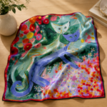 Rosina Wachtmeister Seidentuch "Flowercats"
