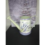 Lavendel Gießkanne – Gartendekoration aus Metall