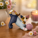 Rosina Wachtmeister Katze Gioco col gomitolo NEU