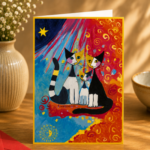 Rosina Wachtmeister Klappkarte mit Umschlag