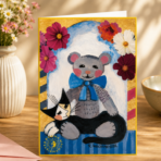 Rosina Wachtmeister Klappkarte mit Umschlag