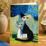 Rosina Wachtmeister Klappkarte mit Umschlag