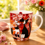 NEU Rosina Wachtmeister Künstlertasse Prato fiorito colorato