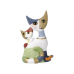 Rosina Wachtmeister Porzellankatzenpaar Mini "Mattia e Viola