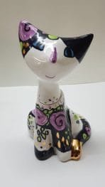 Rosina Wachtmeister Urne "Rosalba" aus Feinkeramik - Unikat – Bild 3